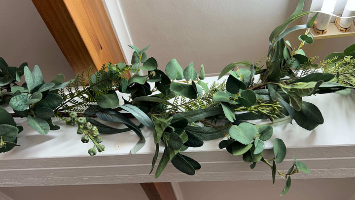 fake eucalyptus