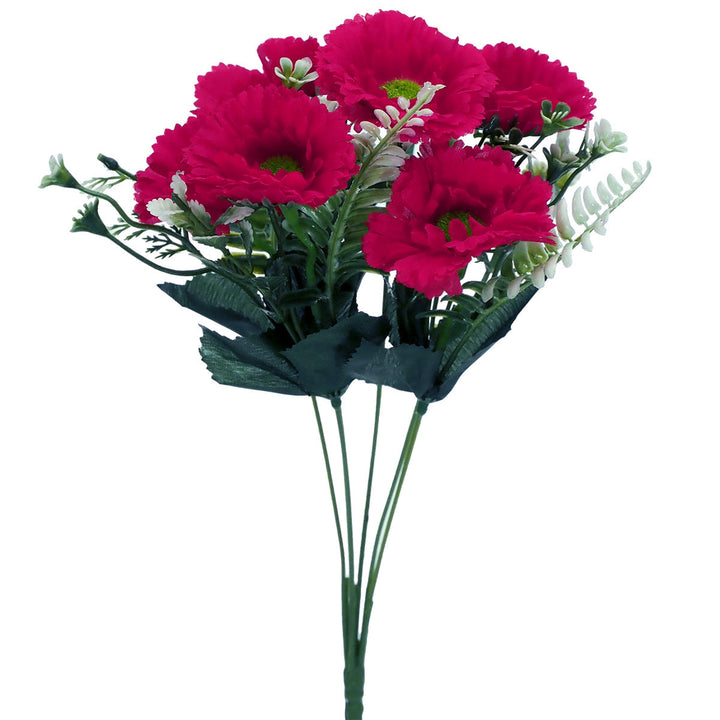 Fuchsia Pink Gerbera Bush 28cm