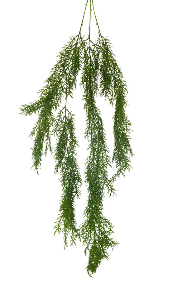Green Hanging Asparagus Leaf Spray 100cm