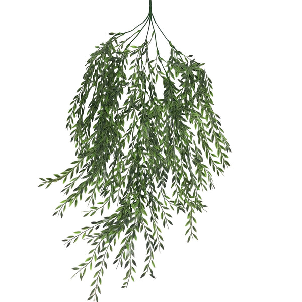 Green/Grey tone Hanging Ruscus Bush 75cm